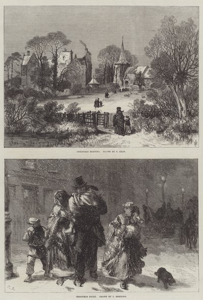 Kerstmis door Samuel Read